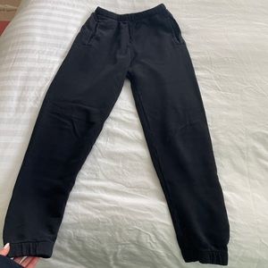 Joah Brown black sweatpants/ joggers